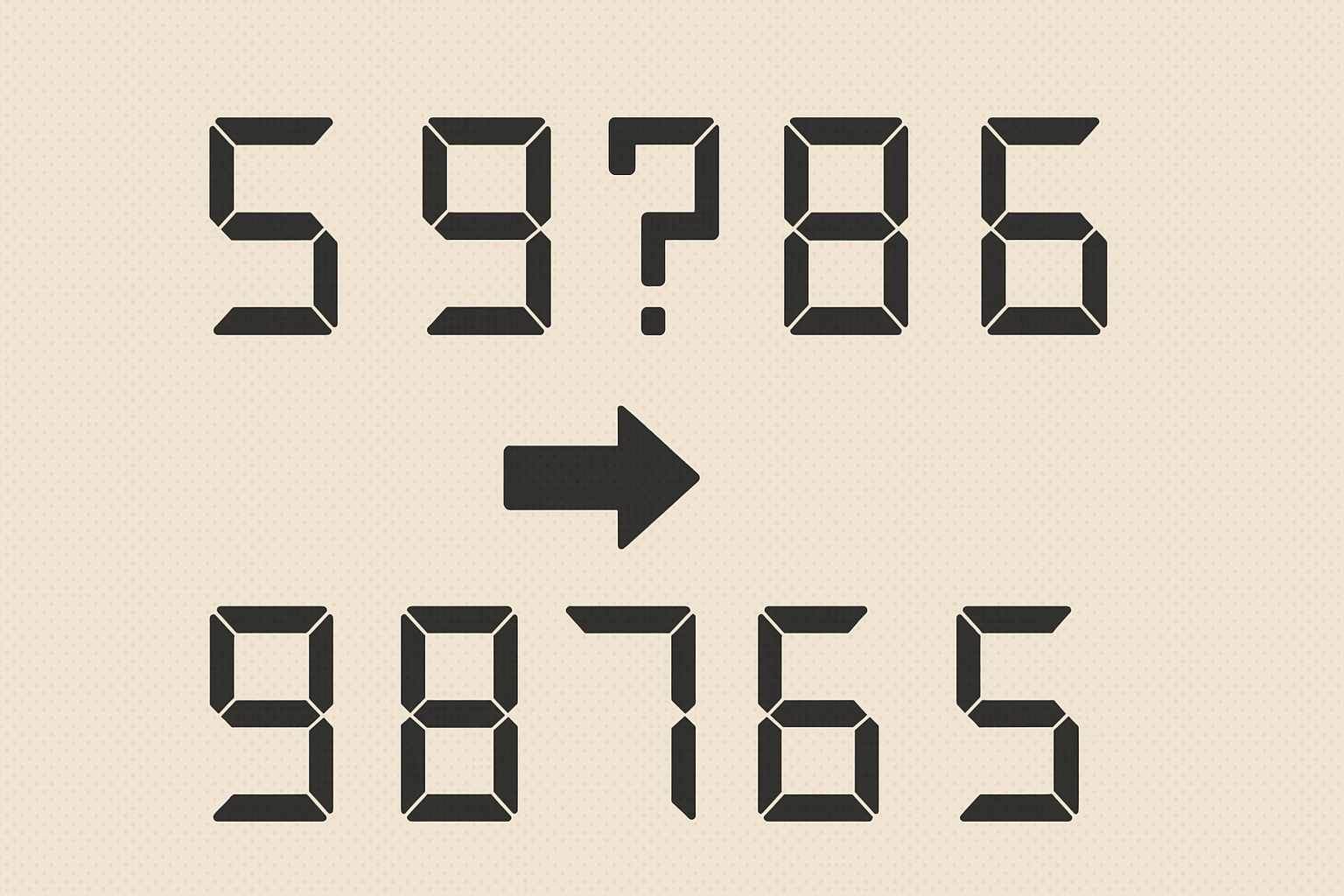  5 9 ? 8 6̖̉𓚐}